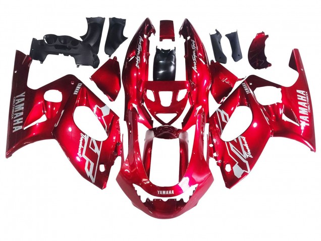 Billigste Yamaha YZF600R Thundercat Motorrad Verkleidung 1996-2007 - Rot Weiss Thunderace