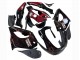 Billigste Yamaha YZF 1000R Thunderace Motorrad Verkleidung 1997-2007 - Schwarz mit Dunkel Rot Flamme