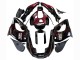 Billigste Yamaha YZF 1000R Thunderace Motorrad Verkleidung 1997-2007 - Schwarz mit Dunkel Rot Flamme