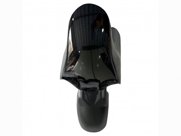 Billigste Yamaha YZF 1000R Thunderace Motorrad Verkleidung Kit 1997-2007 - Schwarz mit Rot Flamme