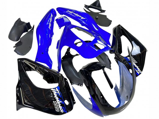 Billigste Yamaha YZF 1000R Thunderace Motorrad Verkleidung 1997-2007 - Blau Schwarz Thunderace