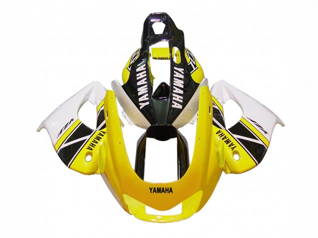 Billigste Yamaha YZF 1000R Thunderace Motorrad Verkleidung 1997-2007 - Weiss Schwarz Gelb