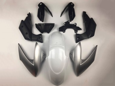 Billigste Yamaha XJ6 Motorrad Verkleidung 2009-2012 - Weiss Silber