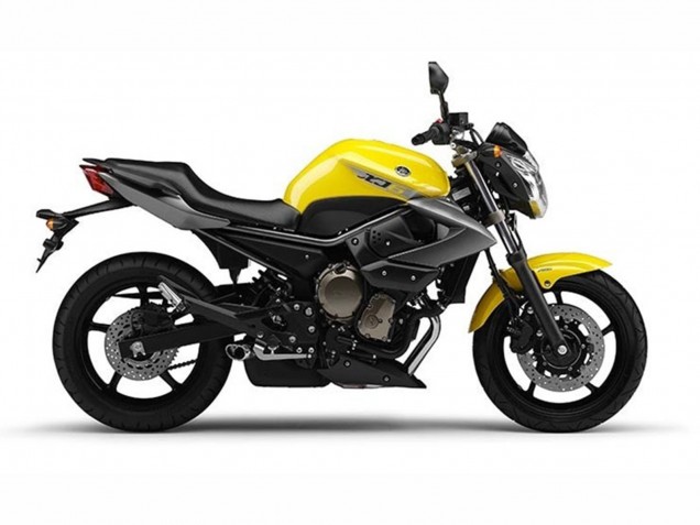 Billigste Yamaha XJ6 Motorrad Verkleidung 2009-2012 - Schwarz Gelb
