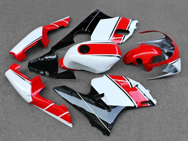 Billigste Yamaha TZR250 3XV Motorrad Verkleidung 1991-1994 - Weiss Rot Schwarz