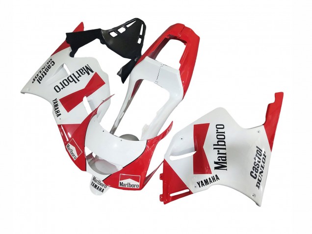 Billigste Yamaha TZR250 3XV Motorrad Verkleidung 1991-1994 - Weiss Rot Marlboro Castrol Dunlop