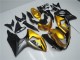 Billigste Suzuki GSXR 1000 Motorrad Verkleidung 2009-2016 - Gold Matt Schwarz