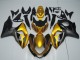 Billigste Suzuki GSXR 1000 Motorrad Verkleidung 2009-2016 - Gold Matt Schwarz