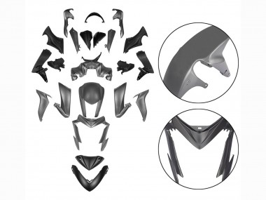 Billigste Suzuki GSX-S 1000 Motorrad Verkleidung 2015-2020 - Silber