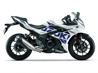 Billigste Suzuki GSX250R Motorrad Verkleidung 2017-2020 - Weiss Blau Schwarz