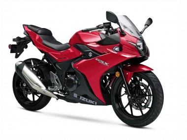Billigste Suzuki GSX250R Motorrad Verkleidung 2017-2020 - Rot Schwarz