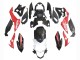 Billigste Suzuki GSX-S 750 Motorrad Verkleidung 2017-2022 - Rot Weiss