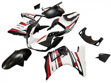Billigste Suzuki SV650 Motorrad Verkleidung 2003-2013 - Weiss Rot Schwarz