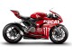 Billigste Ducati Panigale V2 Motorrad Verkleidung 2020-2024 - Rot Glanzendes Schwarz Monster Corse