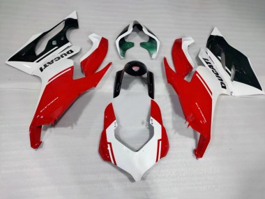 Billigste Ducati Panigale V2 Motorrad Verkleidung 2020-2024 - Weiss Rot Grun Glanzendes Schwarz