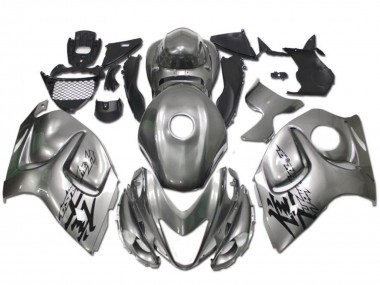 Billigste Suzuki GSXR 1300 Hayabusa Motorrad Verkleidung 2008-2020 - Silber