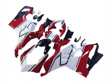 Billigste Ducati Panigale V4 V4S Motorrad Verkleidung 2020-2021 - Weiss Rot Grun Matt Schwarz