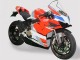 Billigste Ducati Panigale V4 V4S Motorrad Verkleidung 2020-2021 - Weiss Blau Rot Glanzendes Schwarz
