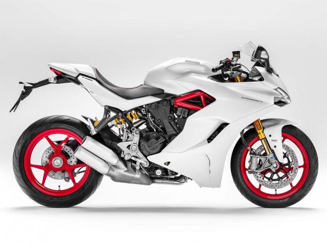 Billigste Ducati Supersport 939/939S Motorrad Verkleidung 2017-2022 - Weiss