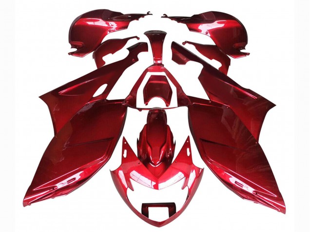 Billigste BMW K1200S Motorrad Verkleidung 2005-2010 - Rot