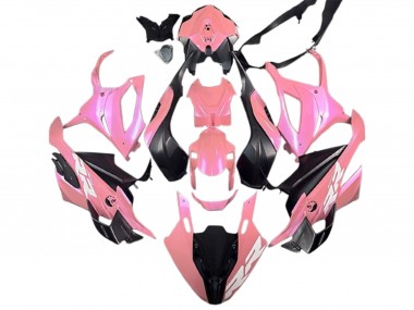 Billigste BMW S1000RR Motorrad Verkleidung 2023-2024 - Rosa Schwarz