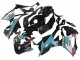 Billigste BMW S1000RR Motorrad Verkleidung 2023-2024 - Hellblau Matt Schwarz Petronas