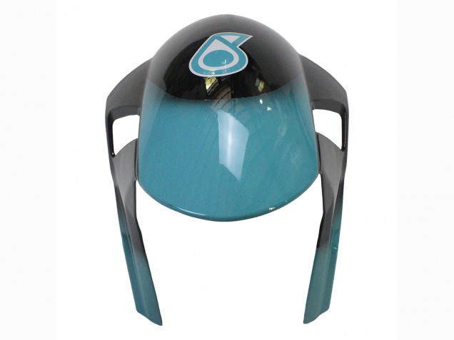 Billigste BMW S1000RR Motorrad Verkleidung 2023-2024 - Hellblau Matt Schwarz Petronas