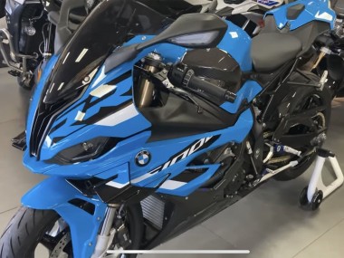 Billigste BMW S1000RR Motorrad Verkleidung 2023-2024 - Blau Schwarz