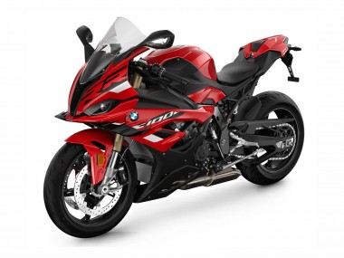 Billigste BMW S1000RR Motorrad Verkleidung 2023-2024 - Rot Matt Schwarz