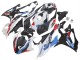 Billigste BMW S1000RR Motorrad Verkleidung 2023-2024 - Weiss Blau Rot Matt Schwarz