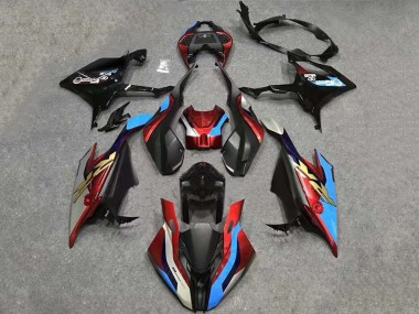 Billigste BMW S1000RR Motorrad Verkleidung 2023-2024 - Schwarz Rot Blau Gold