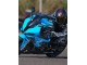 Billigste BMW S1000RR Motorrad Verkleidung 2019-2022 - Blau Schwarz Carbonfaser