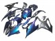 Billigste BMW S1000RR Motorrad Verkleidung 2019-2022 - Gradient Blau Lila Geschmiedet Carbonfaser