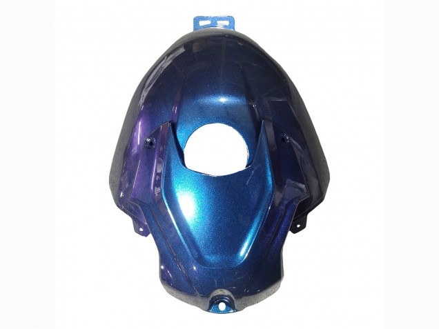 Billigste BMW S1000RR Motorrad Verkleidung 2019-2022 - Gradient Blau Lila Geschmiedet Carbonfaser