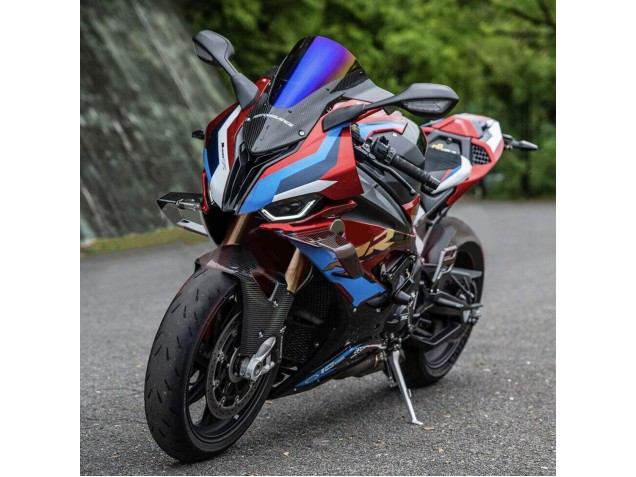 Billigste BMW S1000RR Motorrad Verkleidung 2019-2022 - Schwarz Rot Blau
