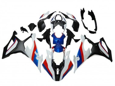 Billigste BMW S1000RR Motorrad Verkleidung 2019-2022 - Schwarz Weiss Rot Blau