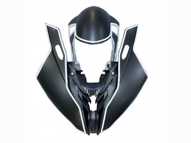 Billigste BMW S1000RR Motorrad Verkleidung 2019-2022 - Schwarz Weiss