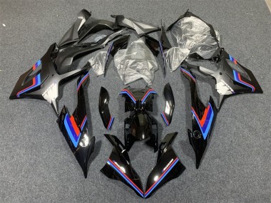Billigste BMW S1000RR Motorrad Verkleidung 2019-2022 - Schwarz Blau Rot