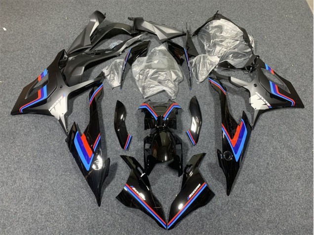 Billigste BMW S1000RR Motorrad Verkleidung 2019-2022 - Schwarz Blau Rot