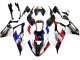 Billigste BMW S1000RR Motorrad Verkleidung 2019-2022 - Blau Rot Weiss 23