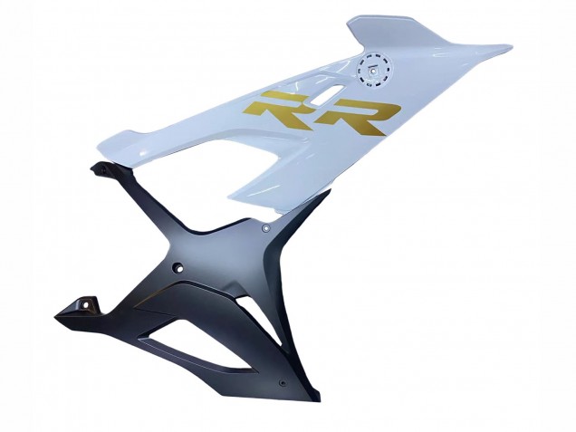 Billigste BMW S1000RR Motorrad Verkleidung 2019-2022 - Weiss Gold