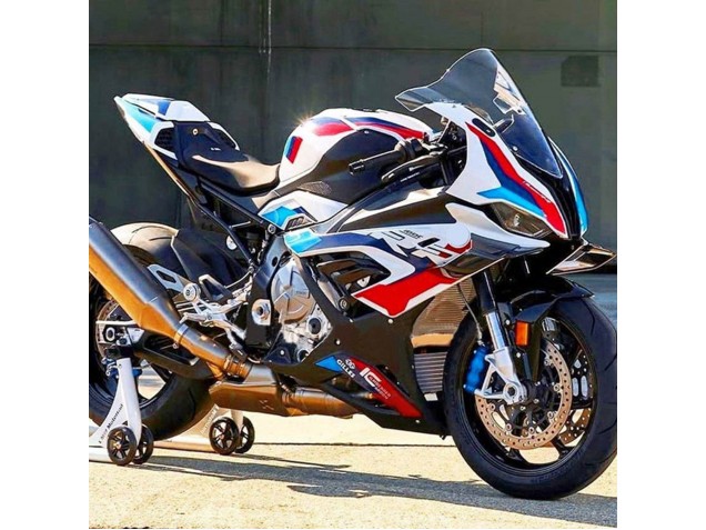 Billigste BMW S1000RR Motorrad Verkleidung 2019-2022 - Schwarz Weiss Blau Rot