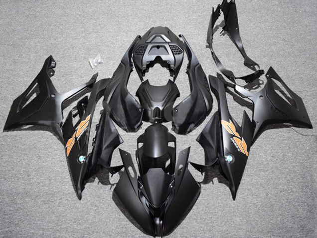 Billigste BMW S1000RR Motorrad Verkleidung 2019-2022 - Schwarz