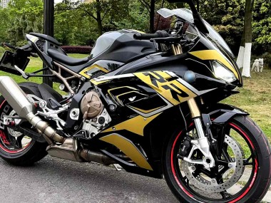 Billigste BMW S1000RR Motorrad Verkleidung 2019-2022 - Schwarzes Gold