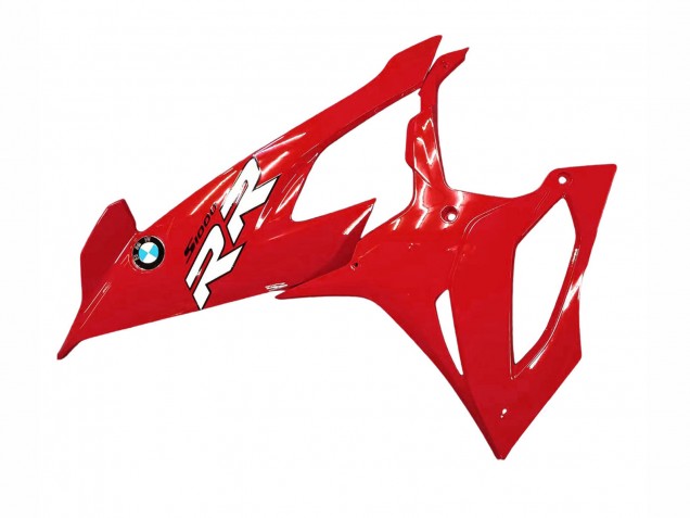 Billigste BMW S1000RR Motorrad Verkleidung Kit 2019-2022 - Rot Schwarz