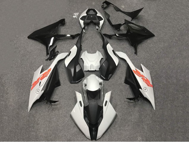 Billigste BMW S1000RR Motorrad Verkleidung 2019-2022 - Weiss Schwarz