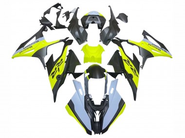 Billigste BMW S1000RR Motorrad Verkleidung 2019-2022 - Schwarz Gelb Grau