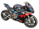 Billigste BMW S1000RR Motorrad Verkleidung 2019-2022 - Schwarz Blau Rot Carbonfaser