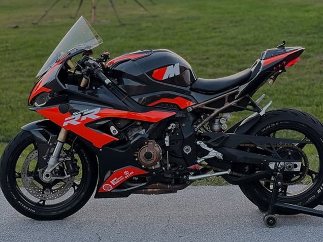 Billigste BMW S1000RR Motorrad Verkleidung 2019-2022 - Rot Schwarz