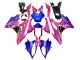 Billigste BMW S1000RR Motorrad Verkleidung 2017-2018 - Rosa Blau Gelb Hai